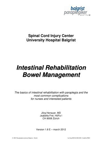 Intestinal Rehabilitation 1