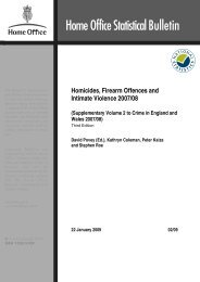 Homicides, Firearm Offences and Intimate Violence 2007/08 ...