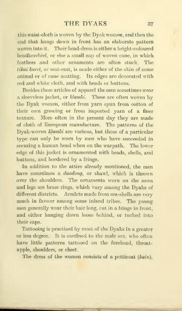 Seventeen years among the Sea Dyaks of Borneo; a ... - Sabrizain.org