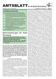 Amtsblatt 08/2011 - Stadt  Strausberg