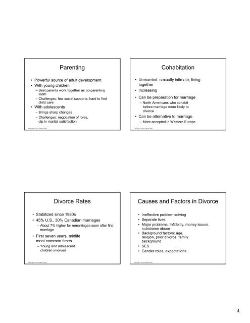 Erikson's Theory: Intimacy versus Isolation Vaillant's Adaptation to ...