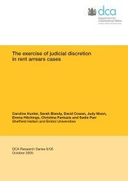 The exercise of judicial discretion in rent arrears cases - Sheffield ...