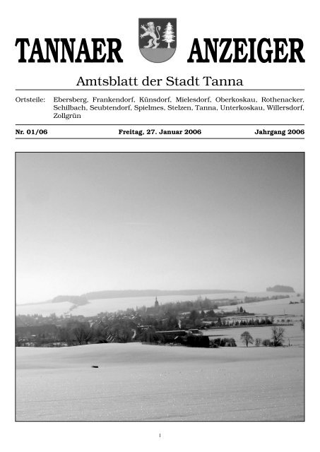 Januar 2006 - Stadtverwaltung Tanna