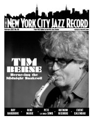 February 2012 - The New York City Jazz Record