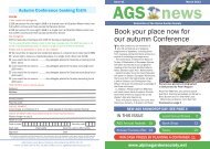 Book your place now for our autumn Conference - Alpine Garden ...