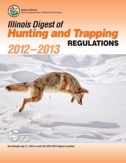 Hunting & Trapping Regulations - Illinois DNR - State of Illinois