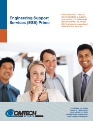 Engineering Support Services (ESS) Prime - Comtech EF Data