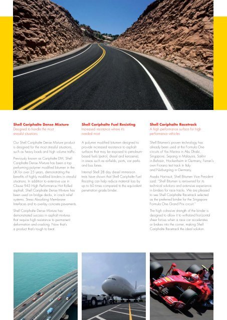 Shell Bitumen - Shell Cariphalte Brochure