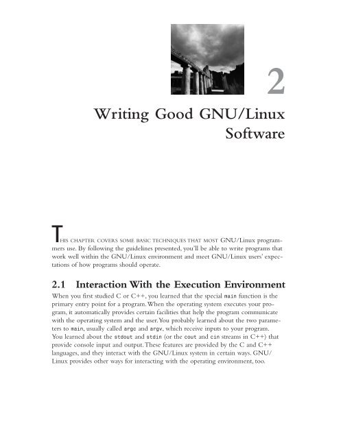 Writing Good GNU/Linux Software - Advanced Linux Programming