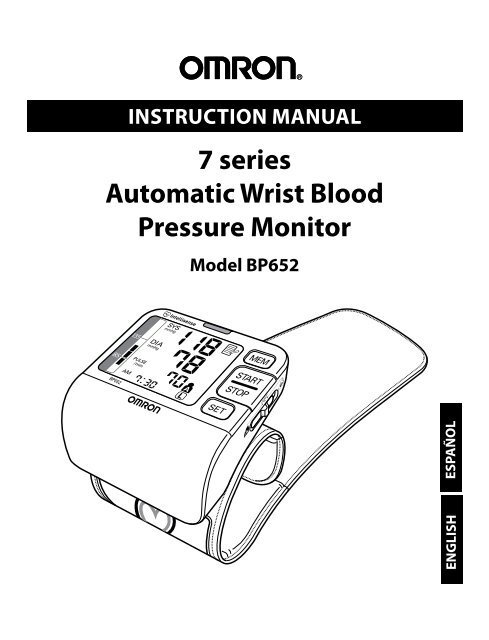 7 Series Automatic Wrist Blood Pressure Monitor Omron