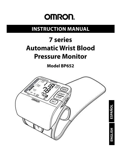 Omron Healthcare, Inc 7 Series Wrist Blood Pressure Monitor, Quantity