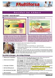 das Kälbermilchpulver für gesunde Kälber mit hoher ... - Multiforsa