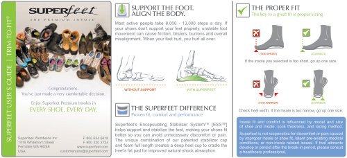 Superfeet go premium shop comfort full length insoles