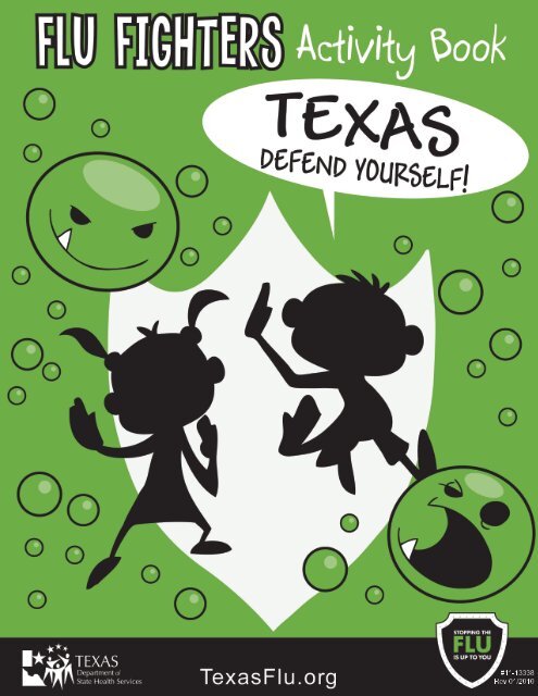 Flu Fighters Activity Book - TexasFlu.org