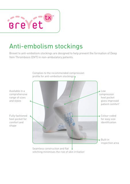 Anti-embolism stockings - Mölnlycke Health Care