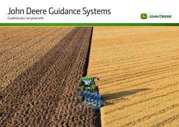 Guidance Systems Brochure - John Deere