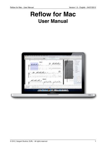 Reflow for Mac - User Manual