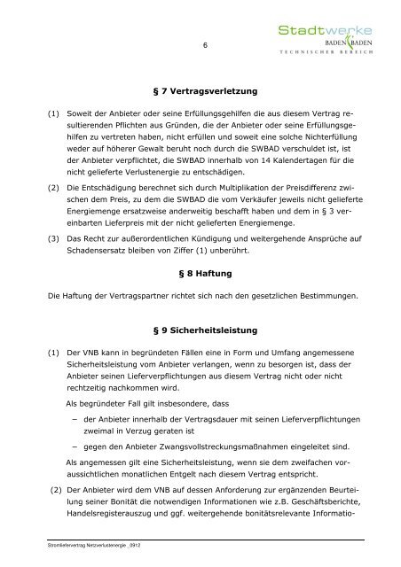 Stromliefervertra