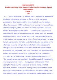 1.1 - 1.19 Dhrtarastra said --- Sanjaya said -- Duryodhana, after ...