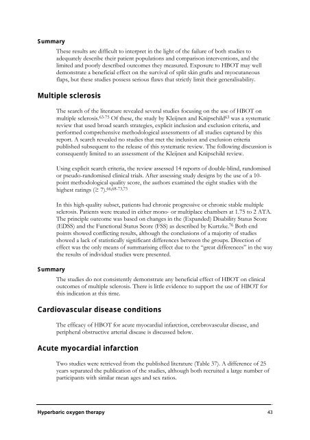 Hyperbaric Oxygen Therapy - Hyperbaric Chamber Information ...