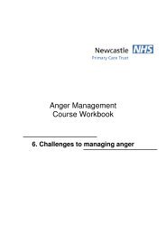 Challenges to managing anger - Newcastle Psychological Services ...