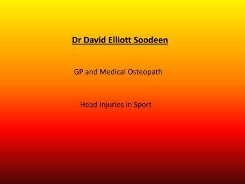 Head injuries in sport.pdf - Avon GP Education