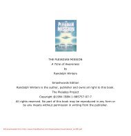 THE PLEIADIAN MISSION A Time of Awareness ... - Free PDF hosting