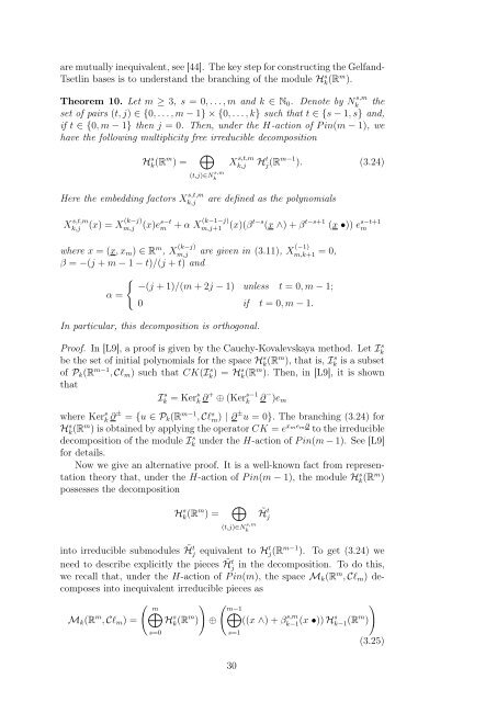 Hypercomplex Analysis Selected Topics