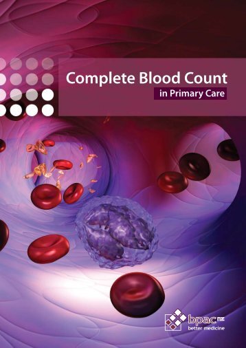 Full colour PDF of 'Complete Blood Count in - bpac