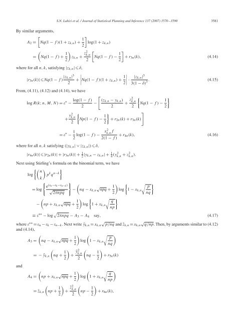 Normal approximation to the hypergeometric distribution in ...