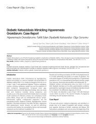Diabetic Ketoacidosis Mimicking Hyperemesis Gravidarum: Case