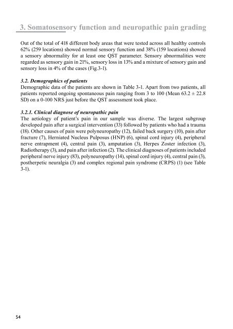 Quantitative Sensory Testing (QST) - Does assessing ... - TI Pharma