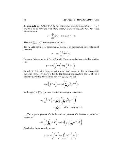 Solving Differential Equations in Terms of Bessel Functions