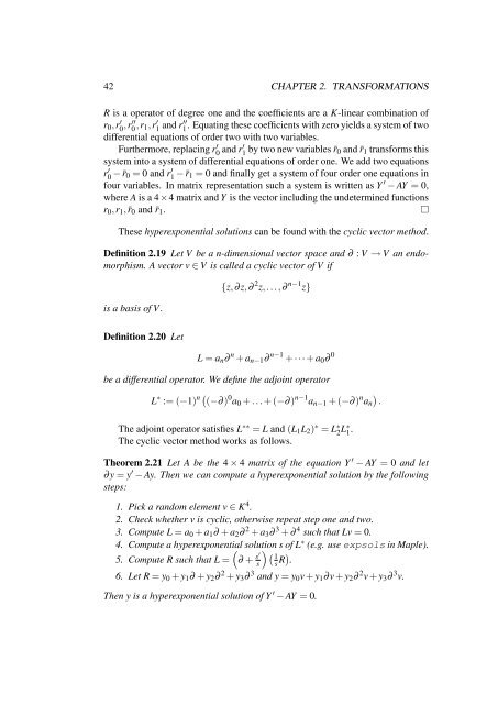 Solving Differential Equations in Terms of Bessel Functions