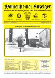 Amtsblatt Februar 2012 - Stadt Wolkenstein