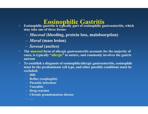 Overview of Gastric Pathology: Non-Neoplastic Diseases