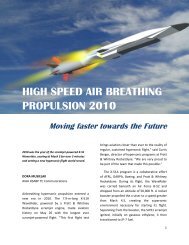 HIGH SPEED AIR BREATHING PROPULSION 2010 - AIAA Info