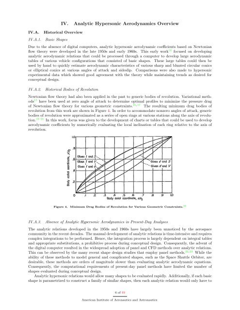 Analytic Hypersonic Aerodynamics for Conceptual Design of Entry ...