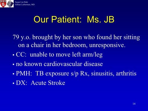 Diagnosis of Acute Ischemic Stroke