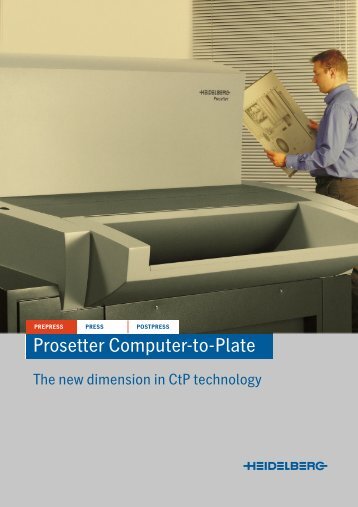 Prosetter Computer-to-Plate