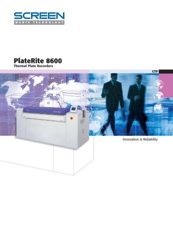 PlateRite 8600 - Genesis Equipment Marketing
