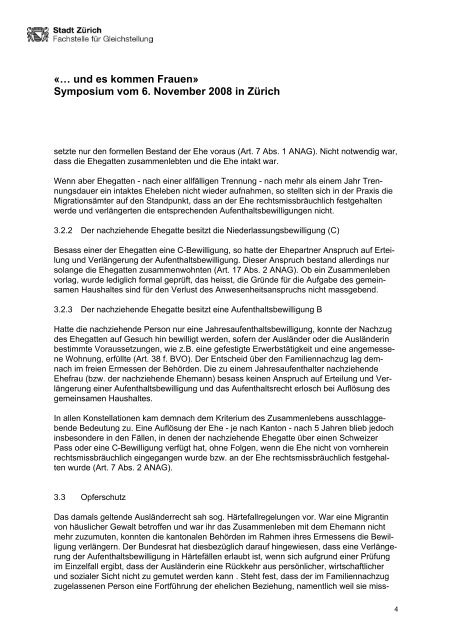 Referat von Barbara Bleisch, Ethik-Zentrum Univeristät ... - Stadt Zürich