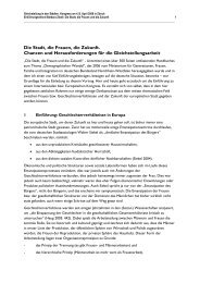 Einführungsreferat von Barbara Zibell (PDF, 14 Seiten ... - Stadt Zürich