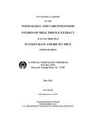 ntp tr 565 - National Toxicology Program - National Institutes of Health