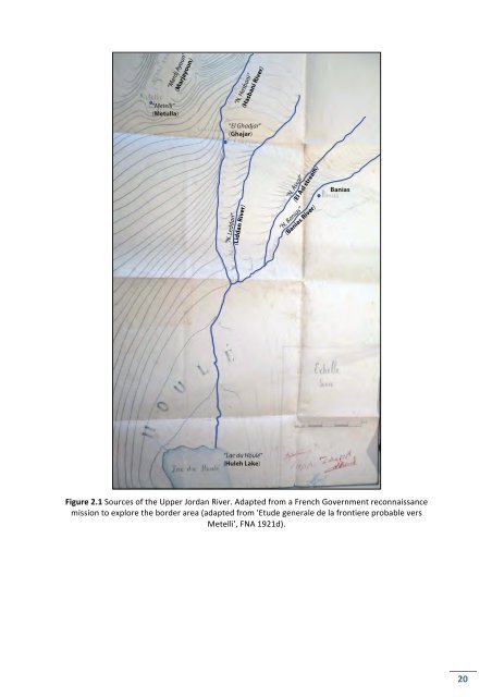 Hydro-‐political Baseline of the Upper Jordan River - Ibrahim Abd El Al