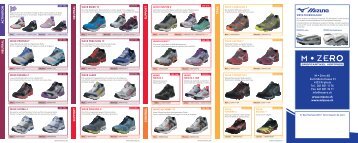 Mizuno Running AW12 /13 - M Zero (Format PDF - M-Zero AG