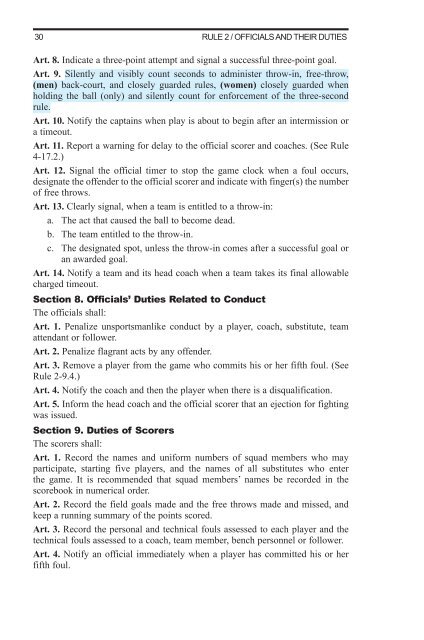 2011-12 AND 2012-13 MEN'S AND WOMEN'S RULES - NAIA