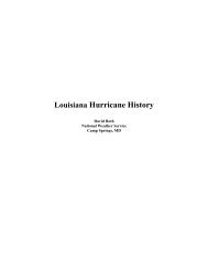 Louisiana Hurricane History - National Weather Service Southern ...