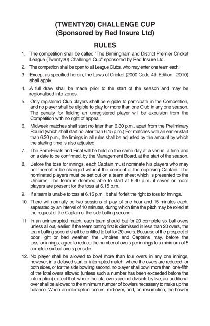 View T20 Cricket Rules For Dummies PNG