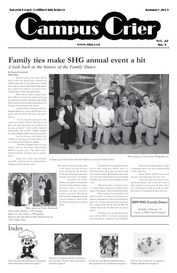 Family ties make SHG annual event a hit - Sacred Heart-Griffin High ...